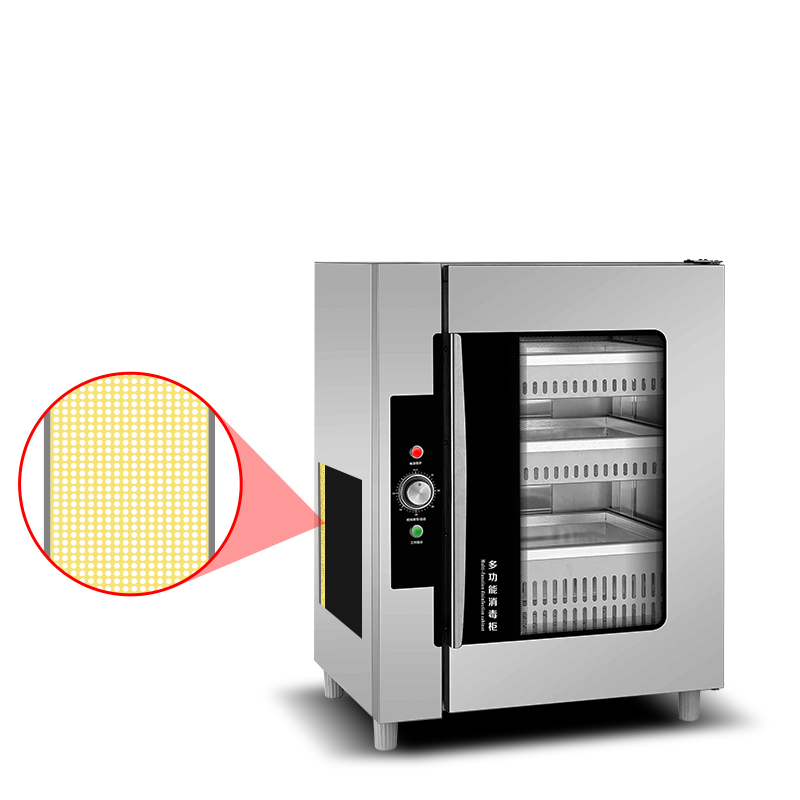 乐创 lecon 商用不锈钢厨房多功能物品刀具衣物餐具紫外线臭氧消毒柜 LC-J-XD198A