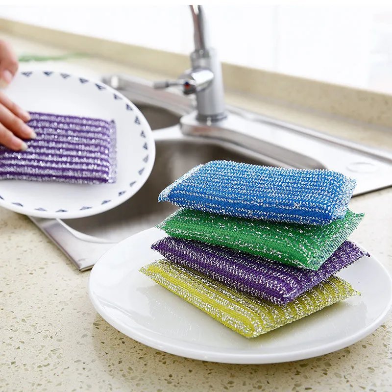 加厚洗刷大王家用洗碗海绵双面不沾油厨房百洁布刷碗海绵刷锅神器