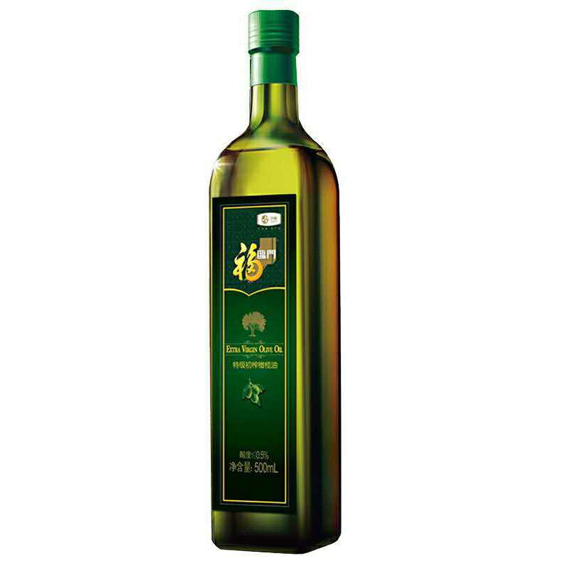 DICKINSON中粮福临门特级初榨橄榄油礼盒500ml*2食用油植物正品