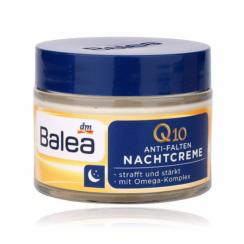 德国dm原装Balea Q10芭乐雅辅酶Q10面霜晚霜50ml 保湿补水