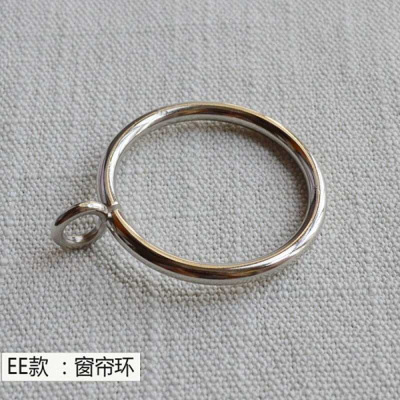 金属窗帘环窗帘圈罗马杆环圈开口环窗帘配件窗帘钩子环