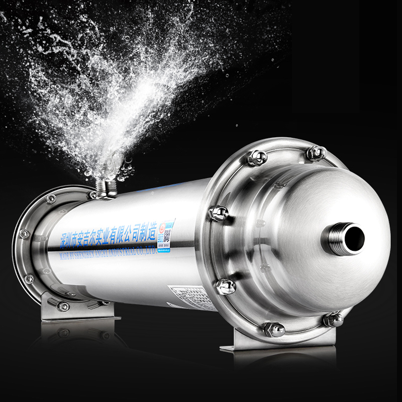 安之星管道净水器 不锈钢超滤净水机H1000A 大流量中央净水机 AZX-08UF-H1200A