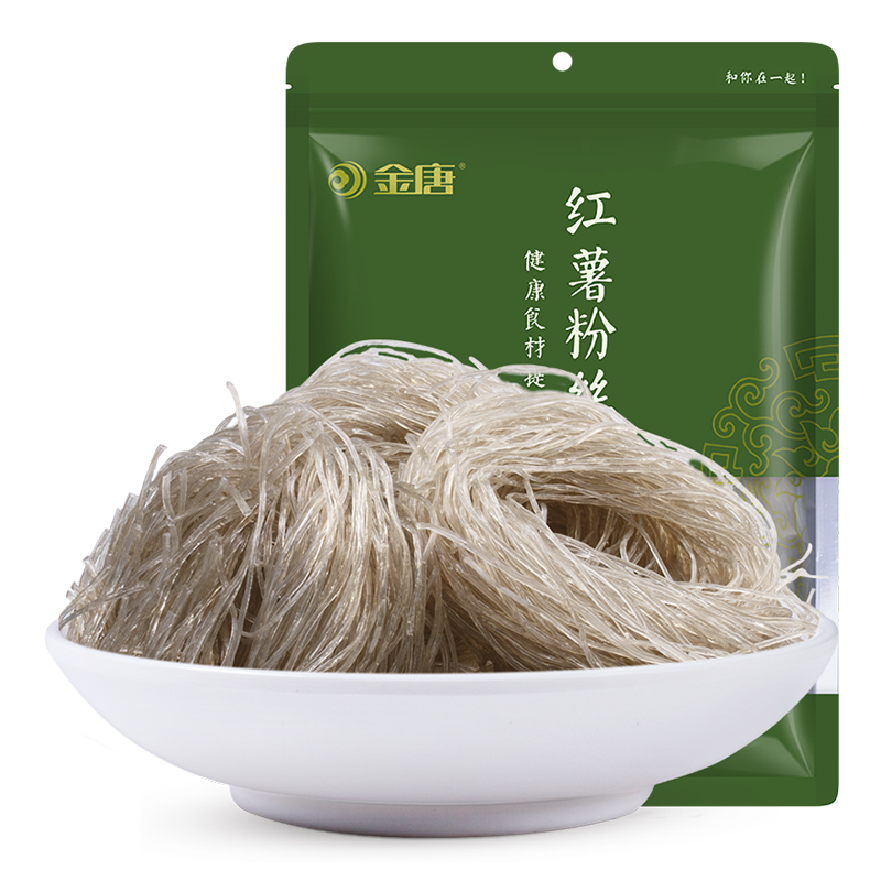 金唐(KTANG) 红薯粉丝红薯 粉条360克 南北干货 袋装 酸辣粉 火锅粉