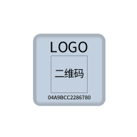 佰纳瑞（BAINARUI) BNR-B022 注塑型NFC资产标签颜色：白色（尺寸：40mm*40mm）单位：张