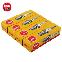 NGK 镍合金火花塞 BPR5ES 7422 四支装 大众桑塔纳/桑塔纳2000/高尔/优利欧/豪情/赛弗/赛影