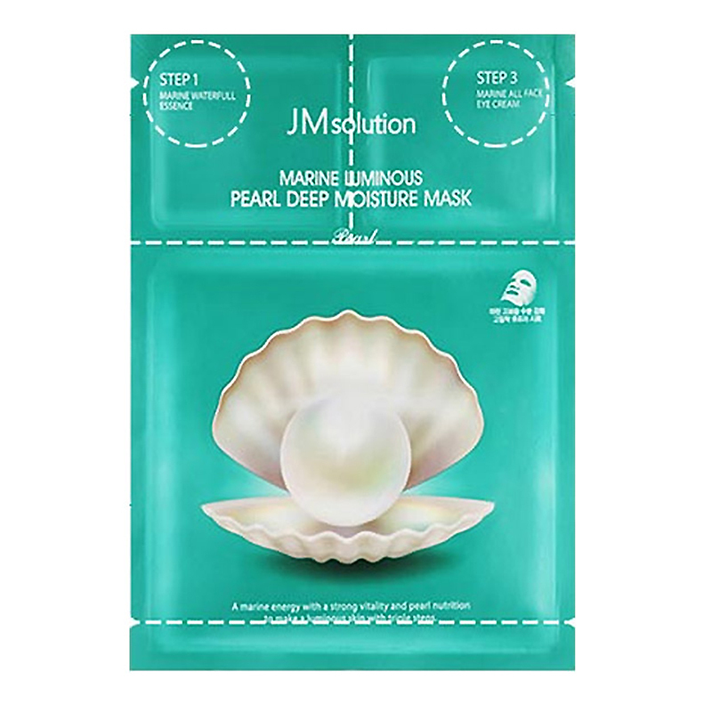 肌司研 JMsolution海洋珍珠保湿面膜三部曲30g*10片 三盒特惠装(韩国进口 JM 珍珠面膜 深层补水润肤)