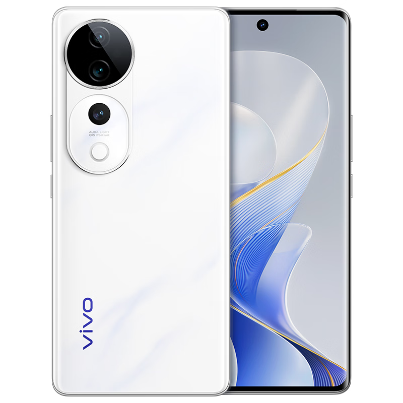vivo S19 Pro 烟雨青 16GB+256GB 天玑9200+芯 5G芯 大底主摄 5500mAh大电池 80W快充 手机