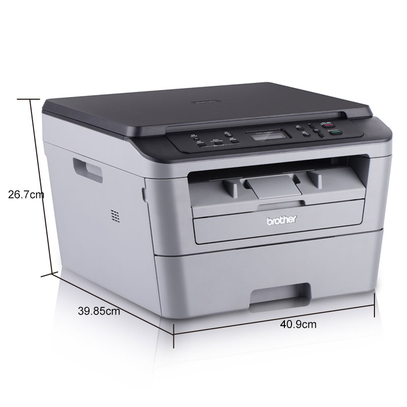 兄弟(Brother)DCP-7080D A4黑白激光打印机复印扫描 一体机 自动双面 企业办公家用一体机替7060D高清大图