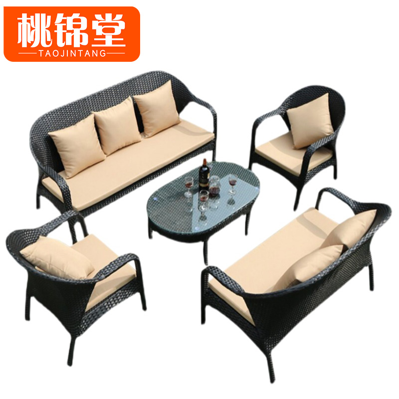 桃锦堂/沙发 会客沙发五件套 套