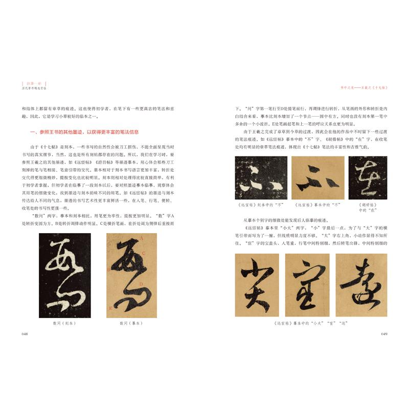 醉染图书拈草一析 历代草书精选赏临9787540158255高清大图
