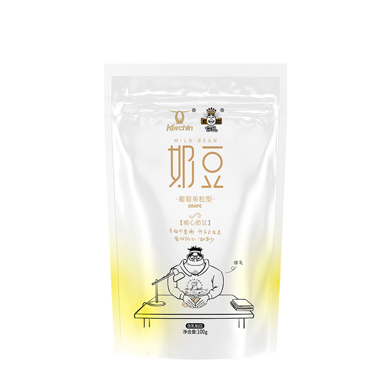 科尔沁 休闲零食 奶豆 葡萄果粒型 100g 内蒙古特产 奶酪