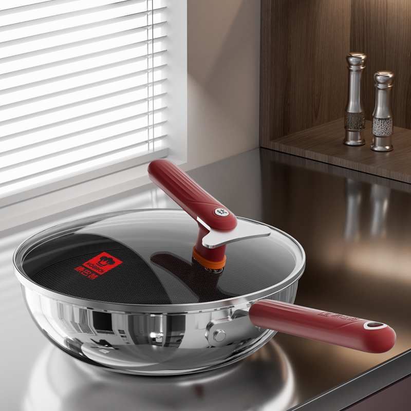 康巴赫0氟钛小资锅28cm高清大图