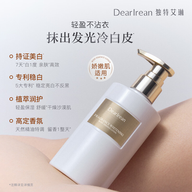 独特艾琳 心跳回响 香氛身体乳250ml高清大图