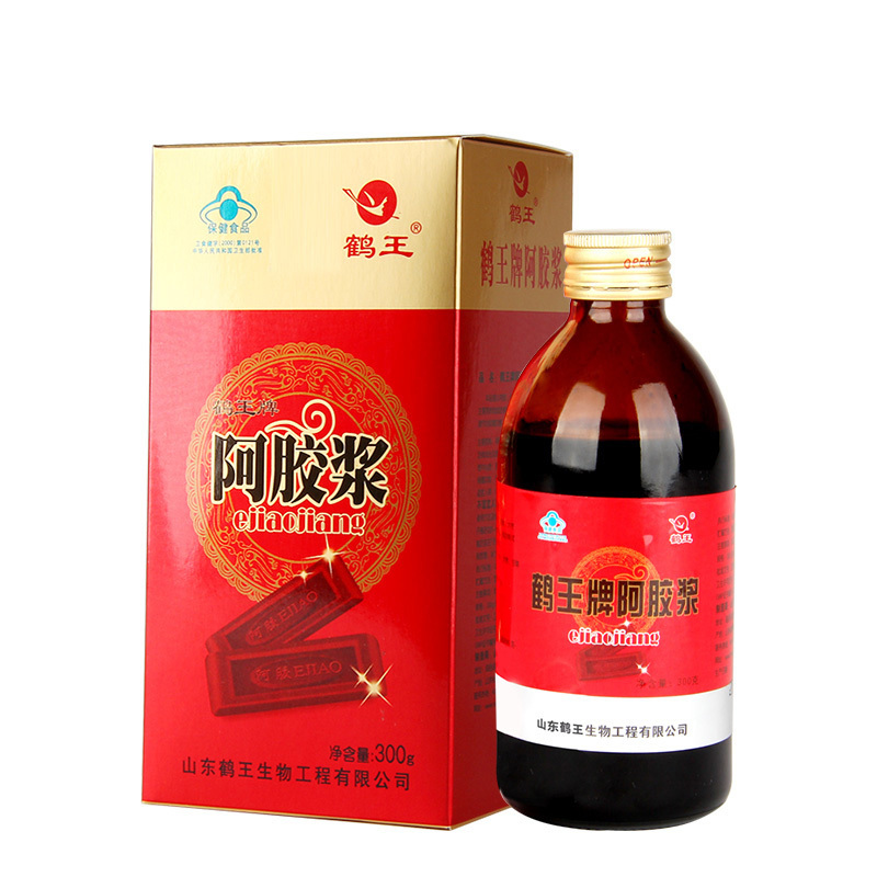 鹤王阿胶浆300g阿胶口服液ejiao