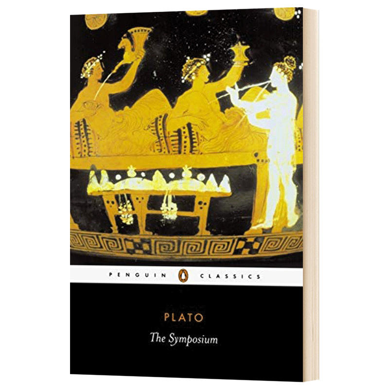 理想国 柏拉图 [正版]会饮篇 柏拉图 英文原版 The Symposium Plato 西方哲学 全英文版 Plato高清大图