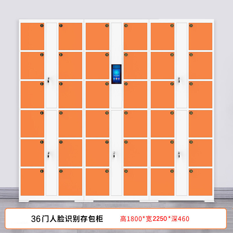 创世人 存包柜电子存包柜铁皮柜36门智能寄包寄存柜高清大图