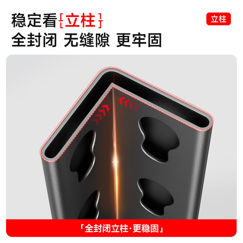 中伟 家用货架置物架仓库储物架 加厚6层高(默认黑色)高清大图