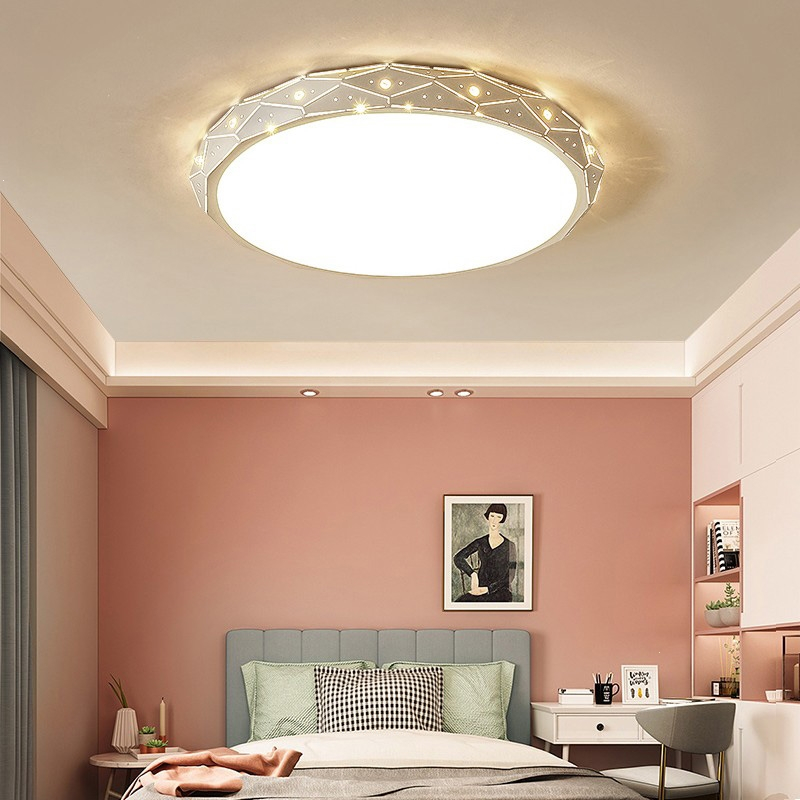 志高chigo卧室灯房间灯led吸顶灯现代简约家用书房儿童灯主卧灯具大全