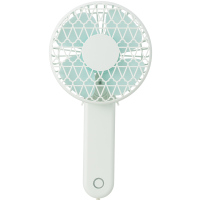 名创优品(miniso) 手持便携式迷你 充电桌面可折叠扇子(绿色)