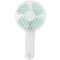 名创优品(miniso) 手持便携式迷你 充电桌面可折叠扇子(绿色)