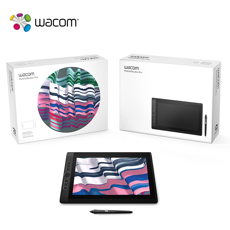 和冠 Wacom 新帝Pro DTH-W1321L 创意移动电脑 数位板 数位屏(I5/8G/128G)