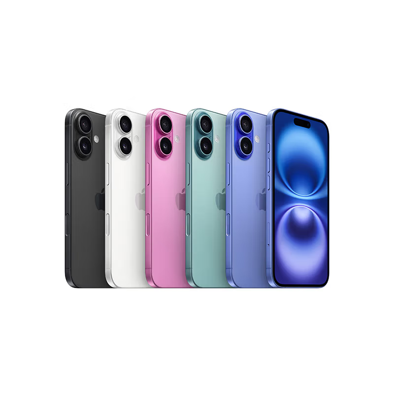 [全新]Apple iPhone 16 粉色 128GB A18仿生芯 6.1英寸 5G全网通双卡手机国行正品