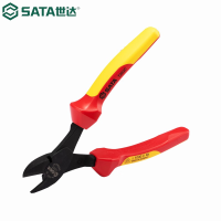 世达(SATA) 72620 G系列VDE重型绝缘耐压 斜嘴钳8"