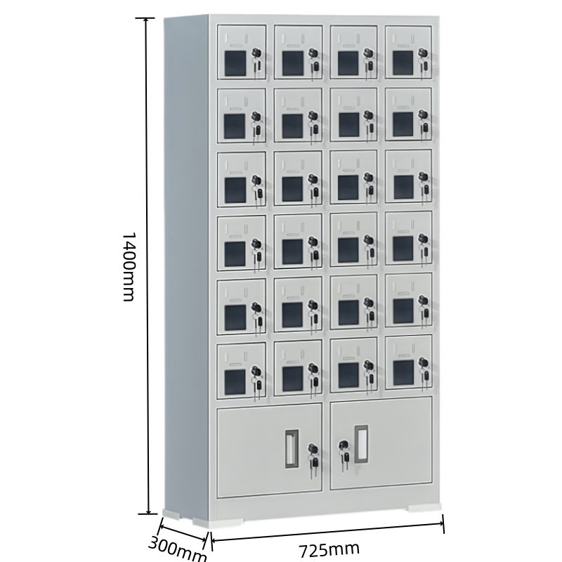鑫木樽手机充电柜24门台高清大图