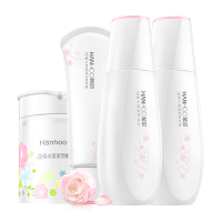 韩后花痴补水鲜润四件套(啫喱100g+美容液100ml+凝乳100m+睡眠面膜95g)