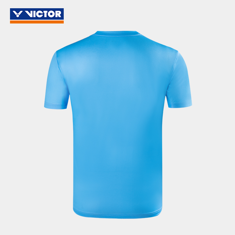 victor威克多羽毛球服短袖t恤中性款比赛系列t30016