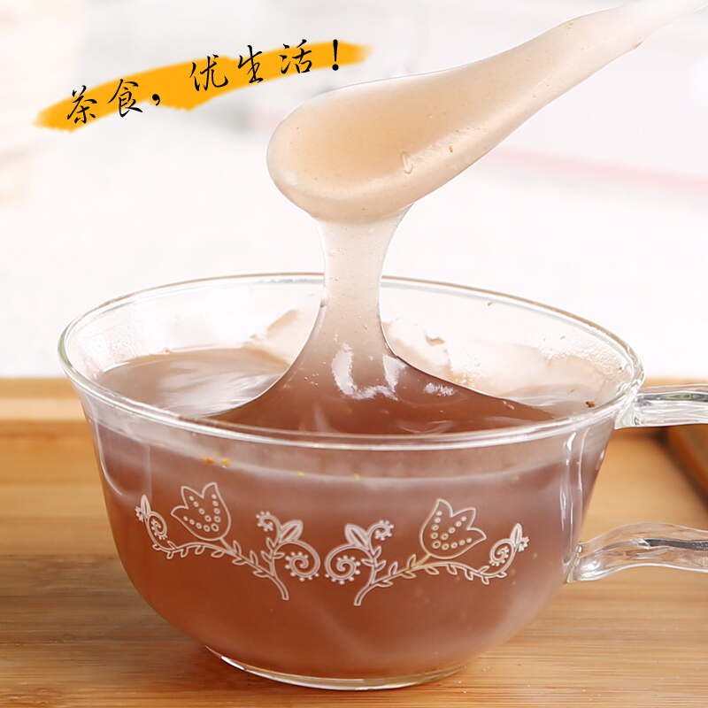 艺福堂西湖藕粉 桂花莲子西湖藕粉杭州特产 莲藕粉桂花藕粉羹300g