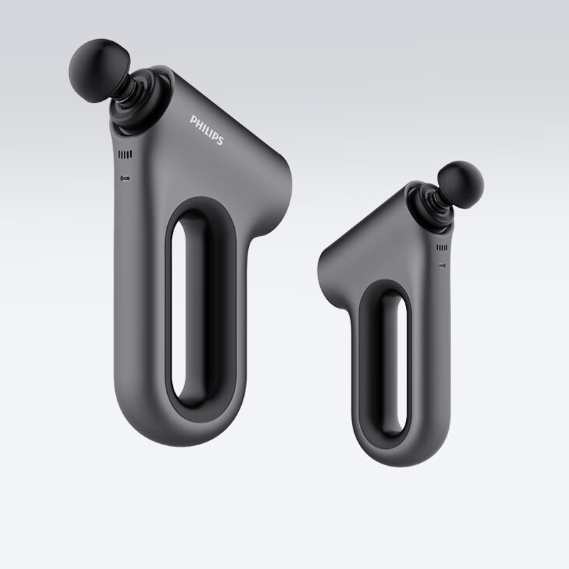 飞利浦(Philips)筋膜枪 深层腰腿颈肩按摩枪 加强推力运动健康健身专业级肌肉深层放松颈肌膜枪 PPM3202G