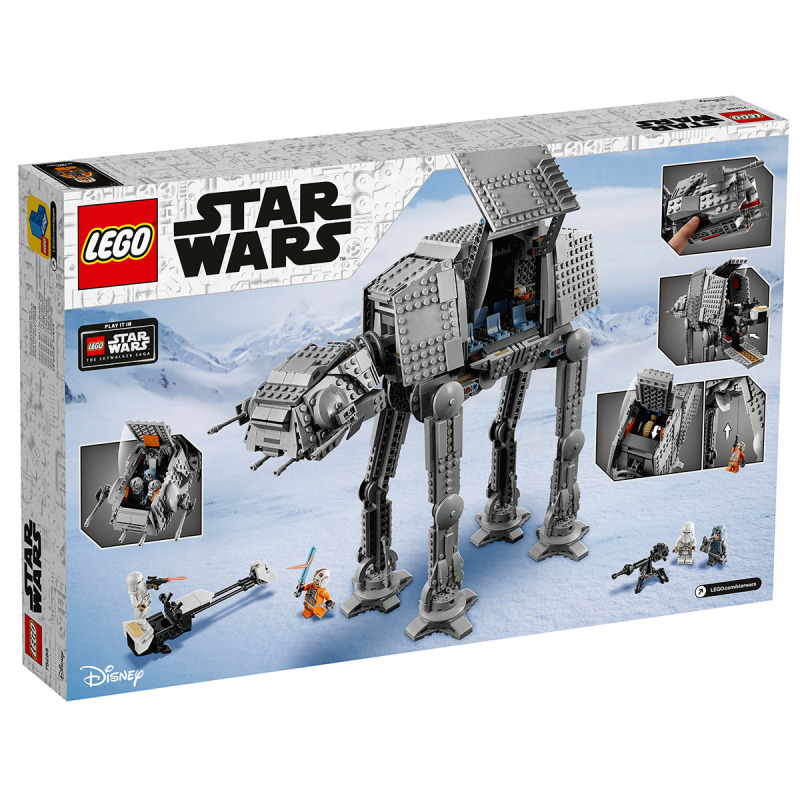LEGO乐高星球大战系列AT-AT步行机75288 男孩女孩10岁+电影周边 玩具积木