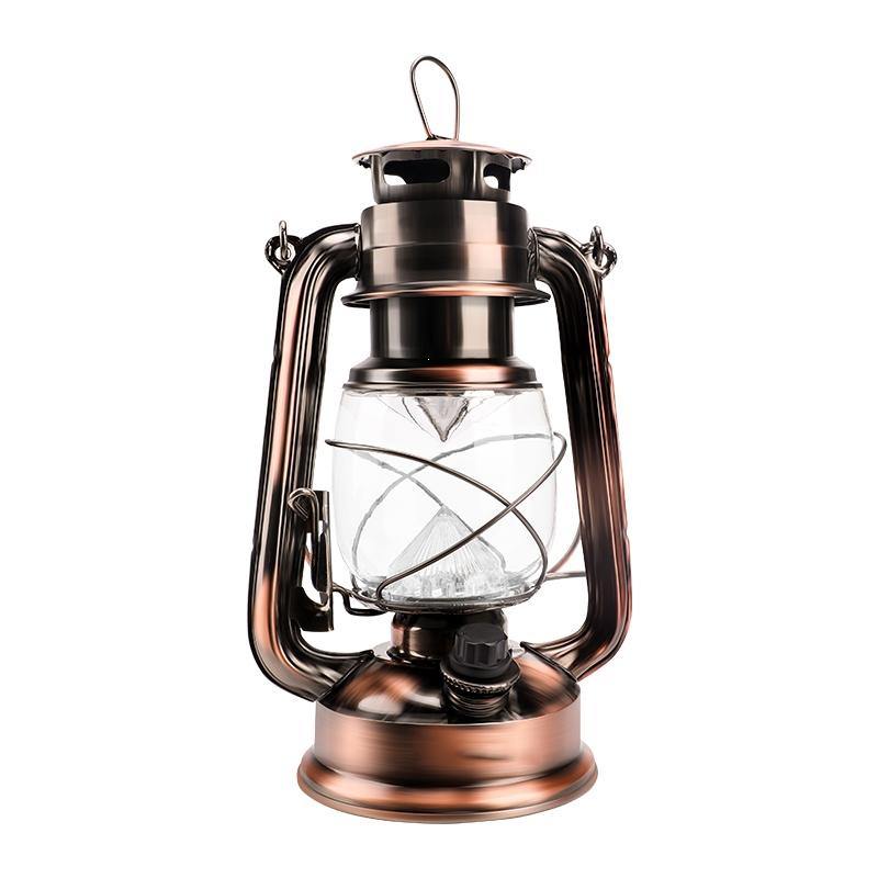 古达户外营地灯led复古仿煤油马灯帐篷露营灯可充电手提式照明灯野营