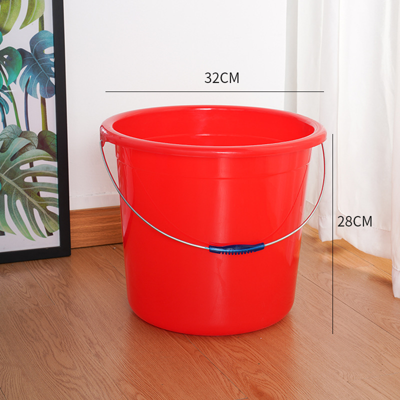 耀豪坤 圆形塑料水桶32CM/个高清大图