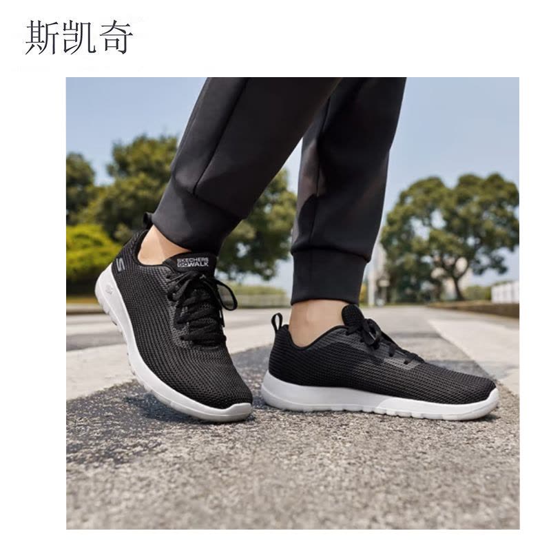 斯凯奇 女鞋夏季网面跑步 15641-BKW95 双图片