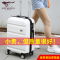 七匹狼行李箱男拉链款旅行箱18寸登机箱2021年新款学生24寸拉杆箱