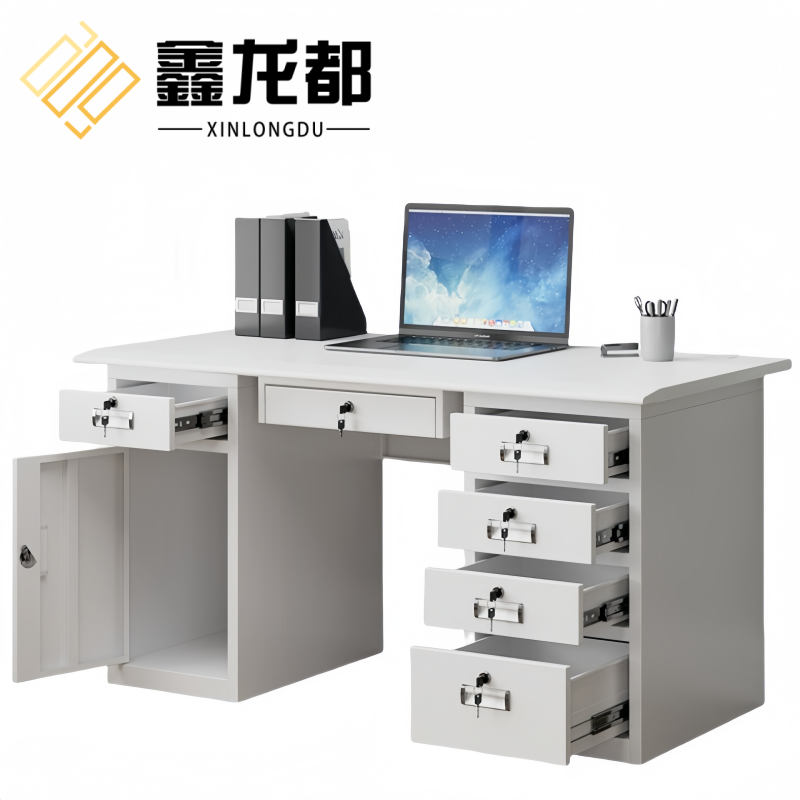 鑫龙都电脑桌办公桌高清大图