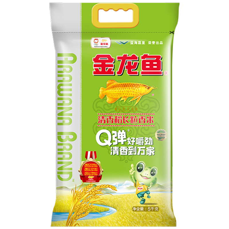 金龙鱼清香稻长粒香米5kg