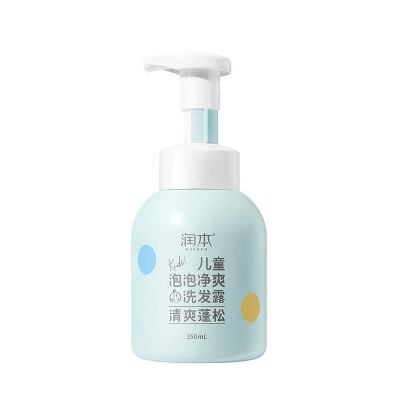 润本 儿童泡泡净爽洗发露 350ml