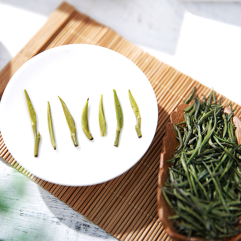 中茶茶叶春茶明前特级雀舌绿茶散茶罐装200g