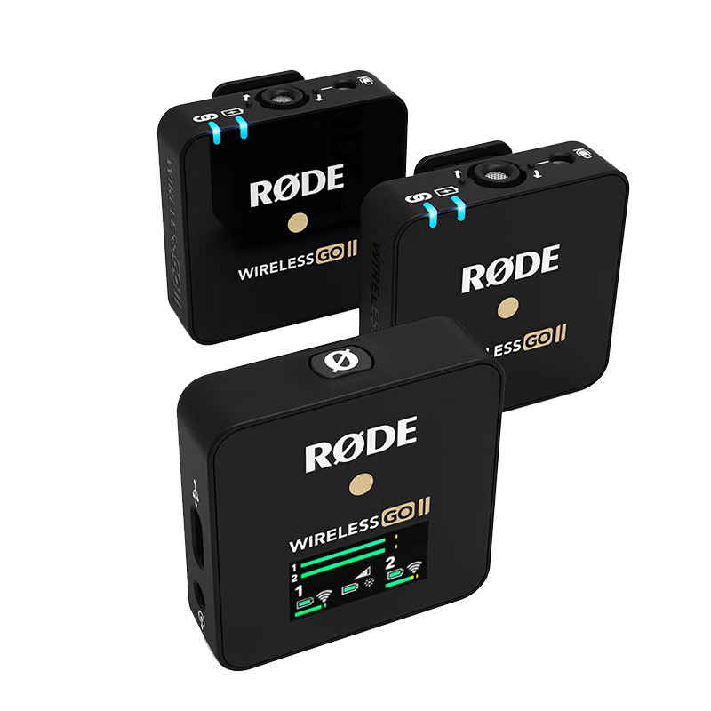 Rode罗德 Wireless go II无线麦克风一拖二
