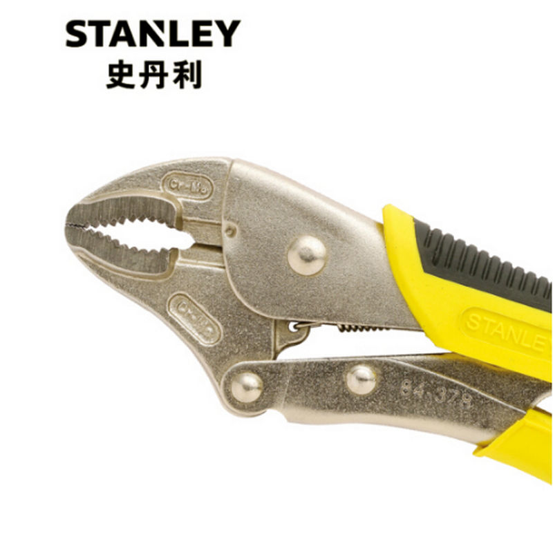 史丹利(Stanley)84-378-23加硬弧齿大力钳10“(单位:把)高清大图
