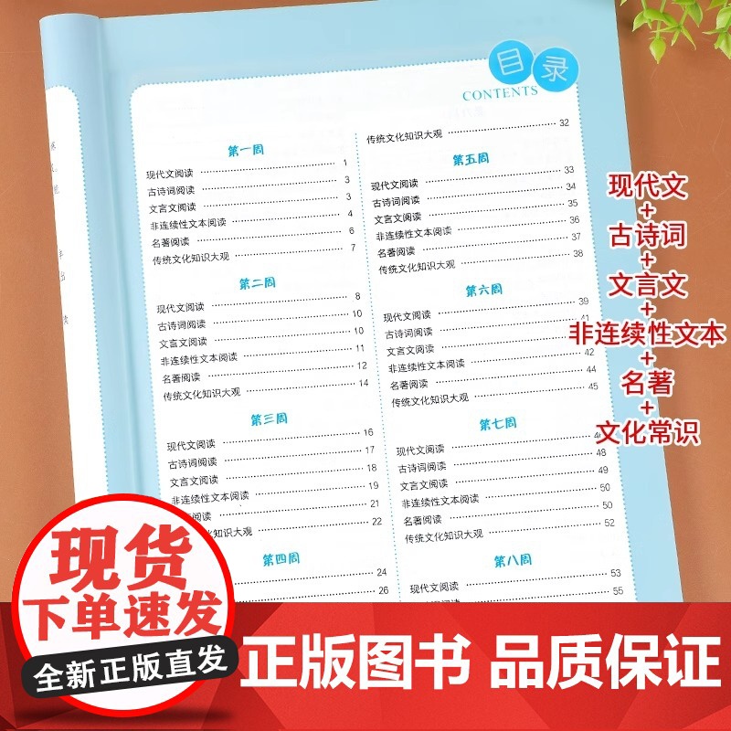 小升初阅读理解专项训练语文阅读组合集训人教版六年级下册阅读强化训练书小学升初中文言文现代文古诗词课外阅读真题总复习必刷题高清大图