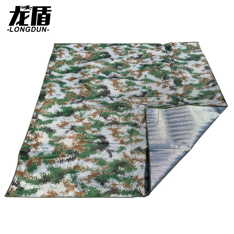 龙盾防潮垫 牛津布野餐垫加厚防水垫子户外帐篷地垫 丛林 荒漠 水墨夏 水墨冬 2*2m