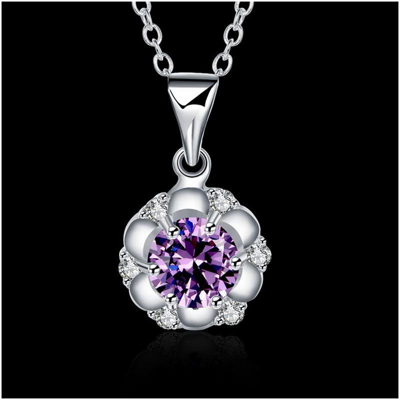 N467 Women Silver Necklace 镀925纯银女项链日韩版锁骨链潮人送女朋友七夕情人节礼物