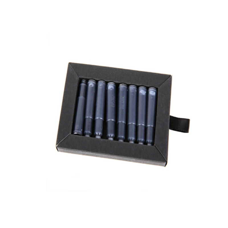 Montblanc万宝龙钢笔墨水胆墨囊一次性墨胆8支装 神秘黑