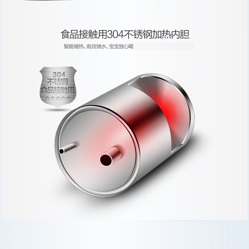 美的 Midea 饮水机家用台式机桌面迷你小型温热饮水器家用宿舍办公室用推杯取水自营饮水机 YR1220T高清大图