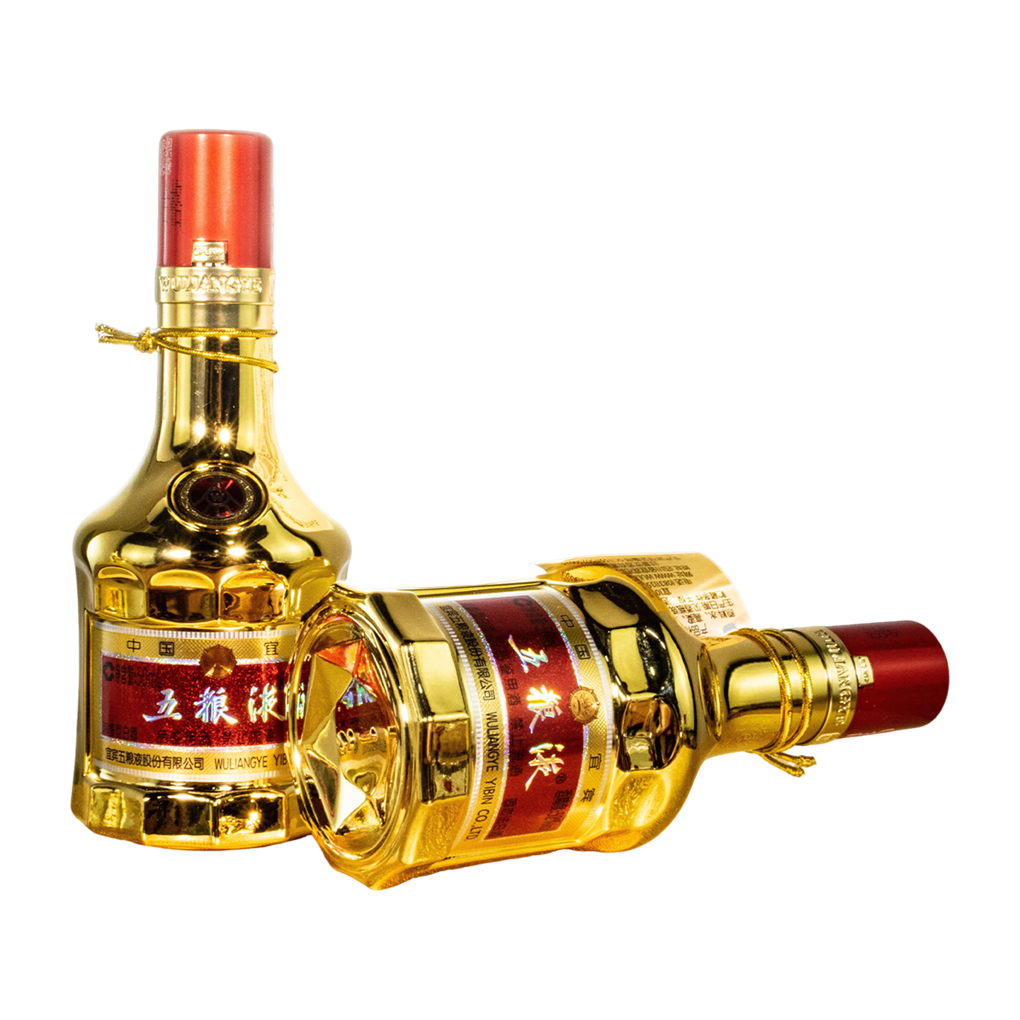 五粮液金装小酒52度50ml 浓香型白酒高清大图