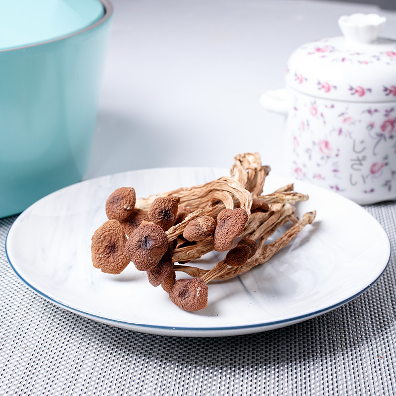 金唐(KTANG)茶树菇120g 茶薪菇特产冰菇干货不开伞盖嫩柄脆